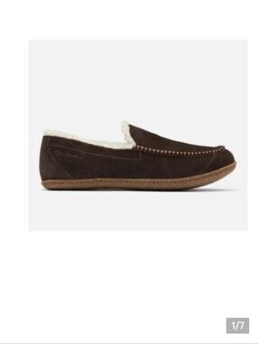 Columbia Fairhaven Brown Suede  Slipper Size 10 Or 11 Mens